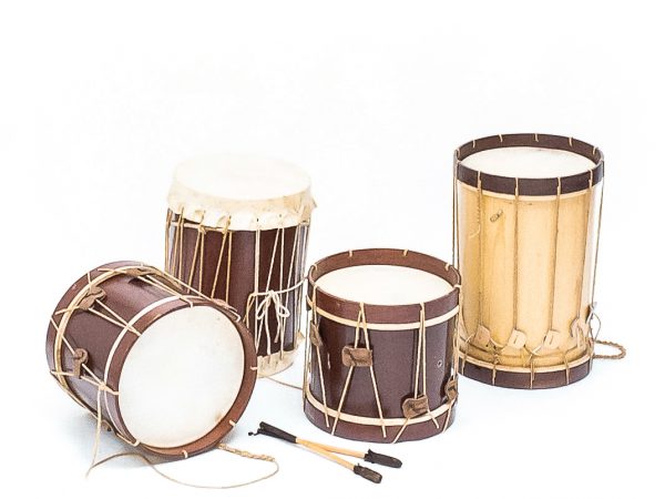 Historical drum for music and royal procession