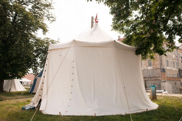 medieval tent Landsknecht from 16.century for rent