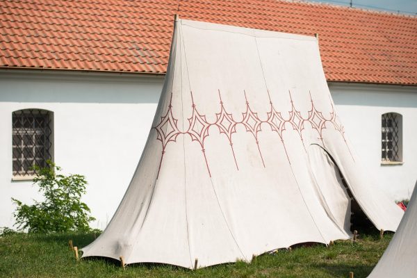 medieval 15. century tent for rent or on set as prop