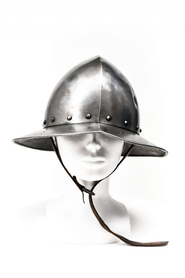 Copy of Medieval infantry hat helmet for rent