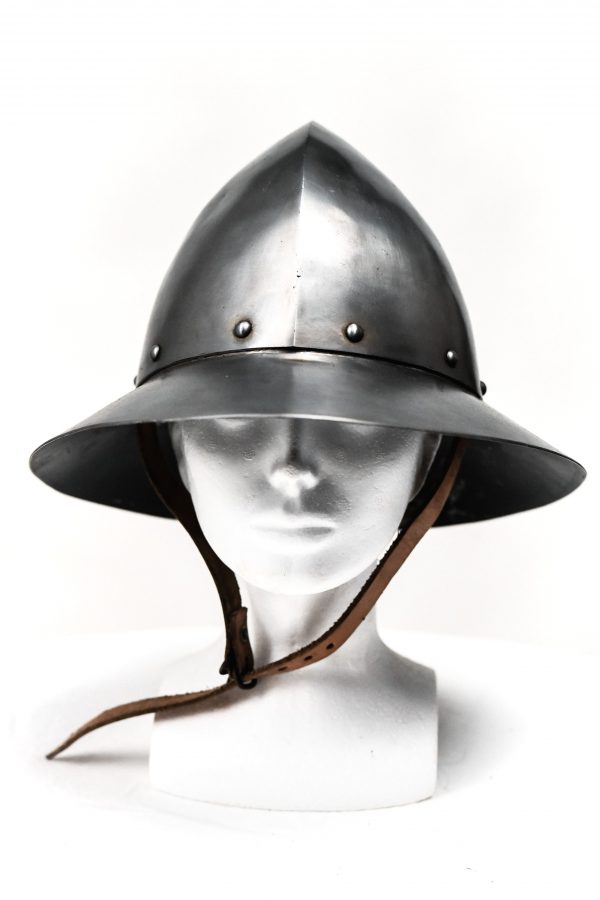 Copy of Medieval infantry hat helmet for rent