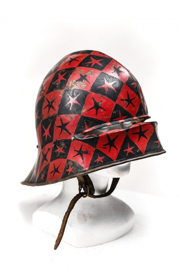 Copy of Medieval infantry hat helmet for rent