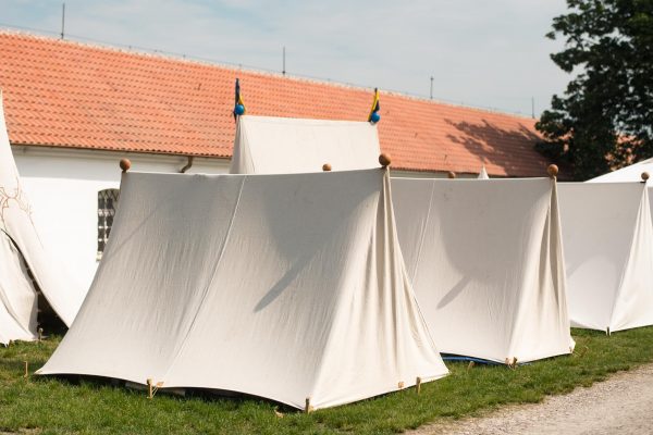 Medieval army tents for rent