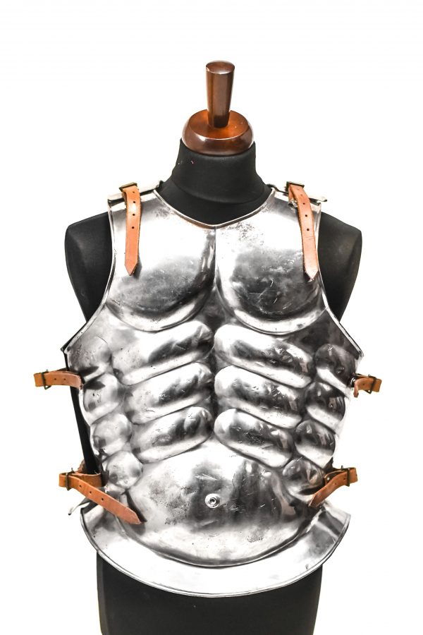 antique greek breastplate metal armour for rent