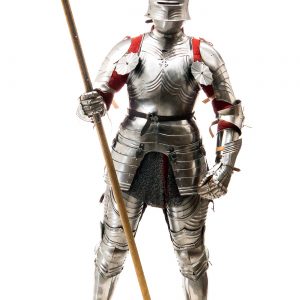 copy of medieval armour metal from 15. century for rent