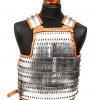 copy of viking armour made of metal for rent