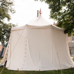 medieval tent Landsknecht from 16.century for rent