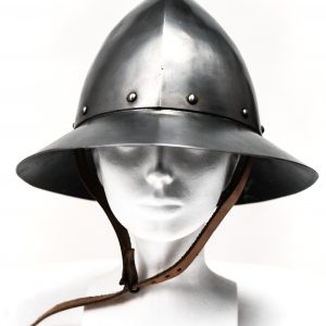 Copy of Medieval infantry hat helmet for rent